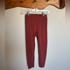 Born Primitive Burgundy 7/8 Leggings